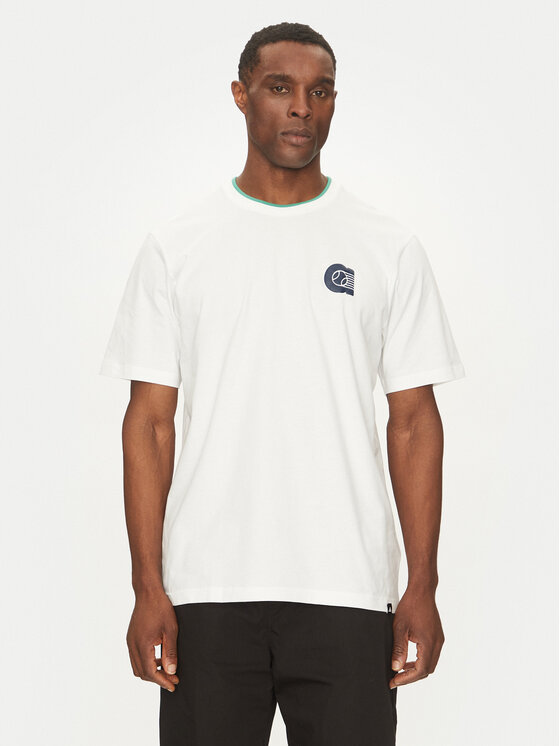 adidas adidas Футболка Summer Prep Graphic JI9414 Білий Regular Fit