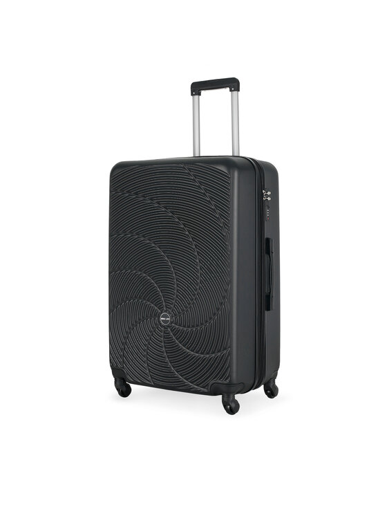 Semi Line Veľký kufor Semi Line T5925-3 Čierna