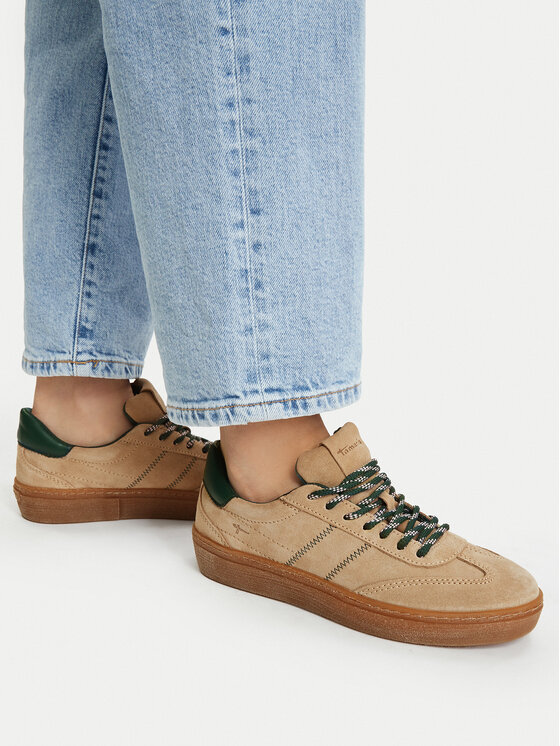 Tamaris Sneakersy Tamaris 1-23704-47 Beżowy