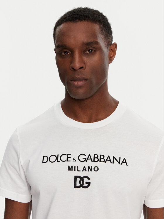 Dolce&Gabbana Dolce&Gabbana Marškinėliai G8PD7Z G7B9X Balta Regular Fit