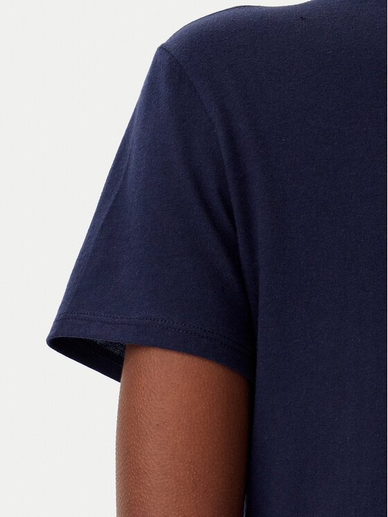 Gap Gap Majica 729555-00 Mornarsko modra Regular Fit