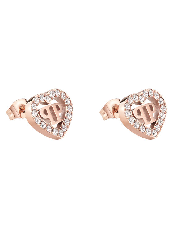 PHILIPP PLEIN Orecchini PHILIPP PLEIN Plein Rocked Heart PJZEA10EU Rosa