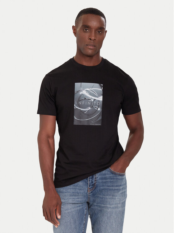 Armani Exchange Armani Exchange Camiseta XM001470 AF10362 UC001 Negro Regular Fit