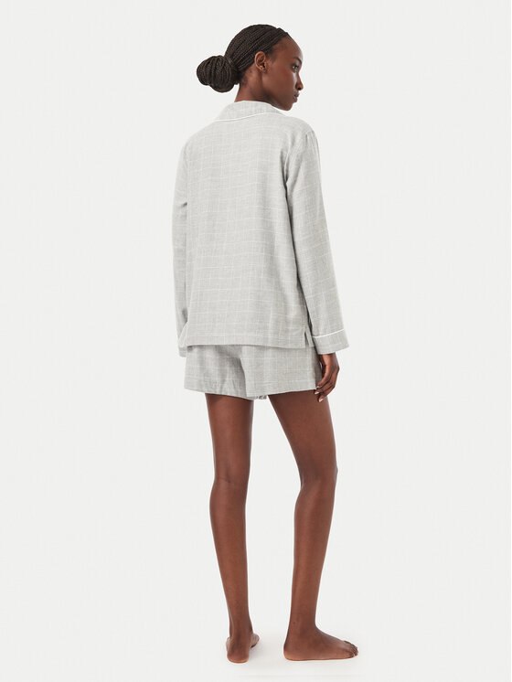 LAUREN RALPH LAUREN LAUREN RALPH LAUREN Pižama ILN12537 Pilka Regular Fit