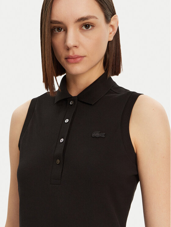 Lacoste Lacoste Поло PF5445 Чорний Slim Fit