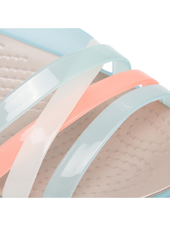 Crocs Sandali Crocs Isabella Huarache 2 Flat 2 204912 Blu