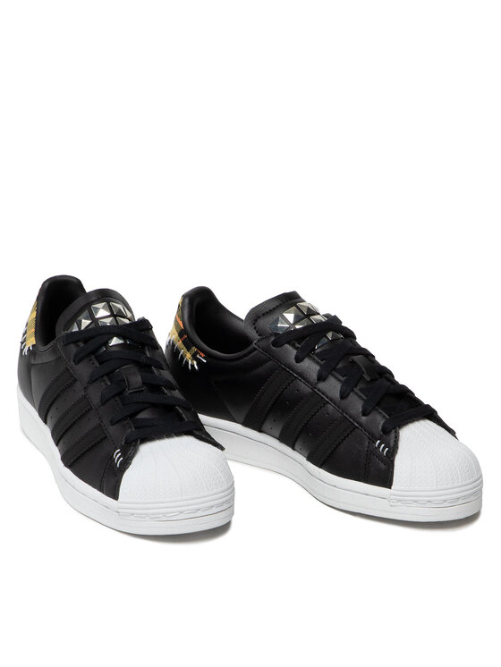 adidas gazelle silver green womens adidas Kids Superstar All White Shoes White / 4.5 main image 1