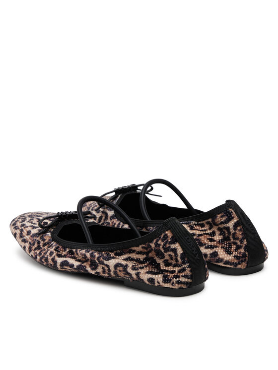DKNY Балетки DKNY K1577448 Коричневий