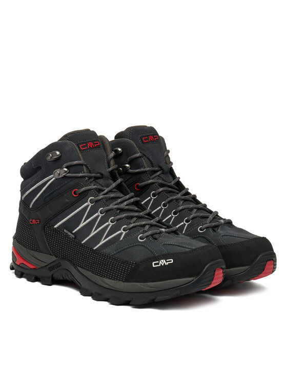 CMP Трекінгові черевики CMP Rigel Mid Wp Waterproof 3Q12947 Чорний