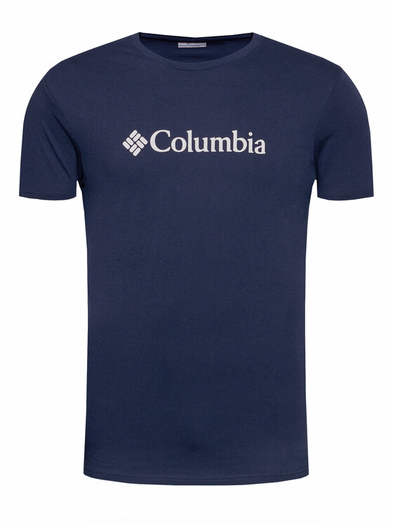 Columbia Columbia T-Shirt Csc Basic Logo™ 1680053 Dunkelblau Regular Fit