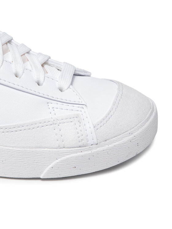 Nike Sneakersy Nike W Blazer Mid '77 Next Nature DO1344 101 Biela