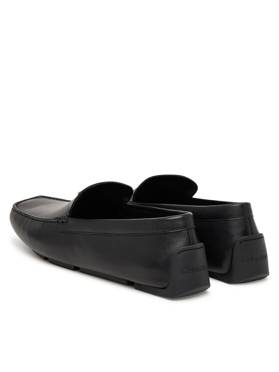 Calvin Klein Mocassini Calvin Klein Driver Penny Embl Lth HM0HM02085 Nero