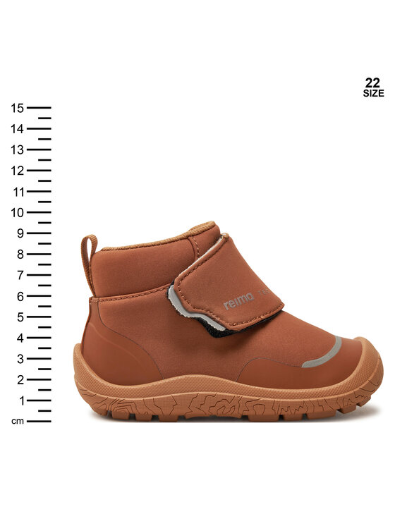 Reima Šnurovacia obuv Reima Hypii 5400144A Hnedá