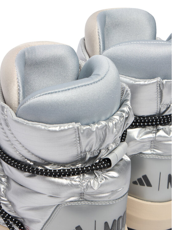 adidas Снігоходи adidas Moon Boot Ace JQ7849 Срібний