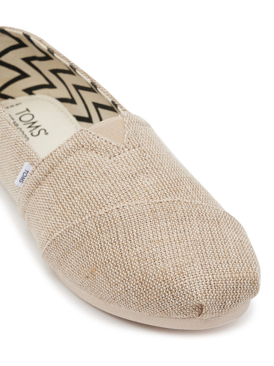Toms Nizki čevlji Toms Alpargata 10017719 Bež