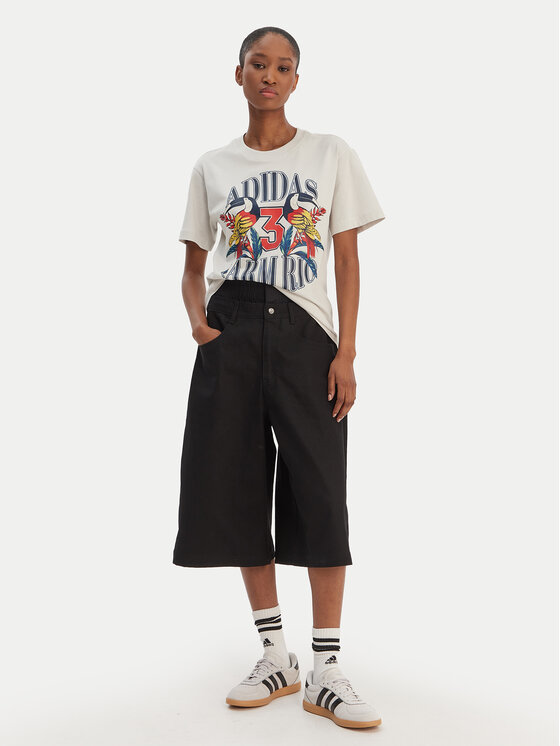 adidas adidas Camiseta Farm Rio Graphic KD4641 Écru Regular Fit