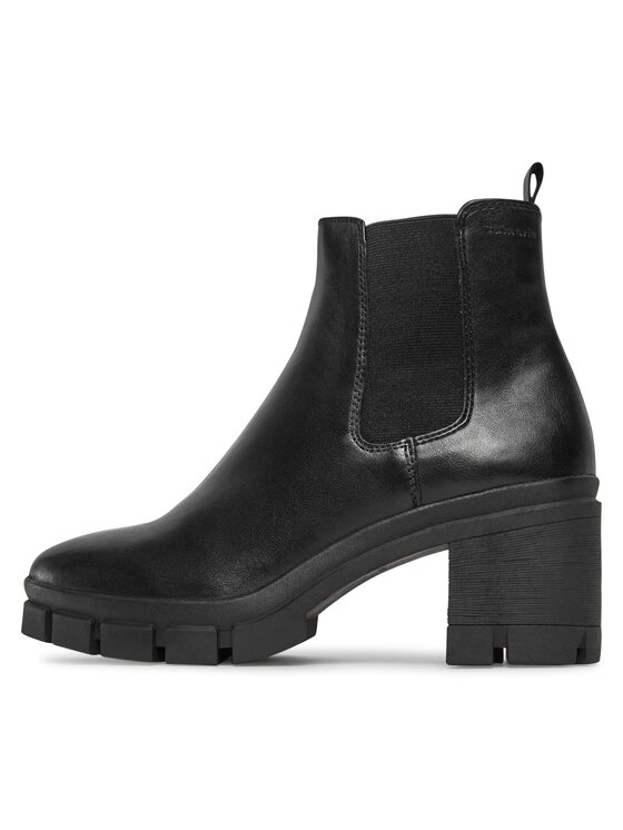 Tamaris Kotníková obuv s elastickým prvkem Tamaris 1-25409-41 Černá