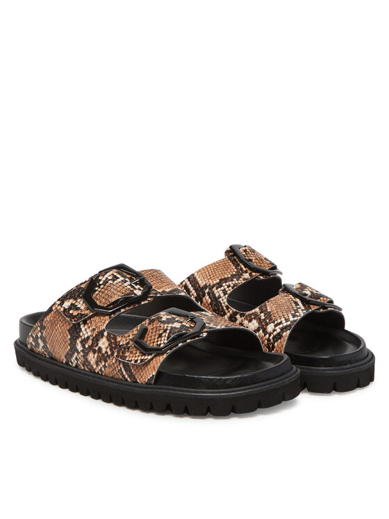 Genuins Šľapky Genuins Galia Vegan G106282 Hnedá