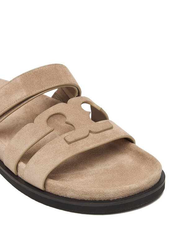 Tory Burch Nazouváky Tory Burch Ines Sport Slide 163481 Světle hnědá
