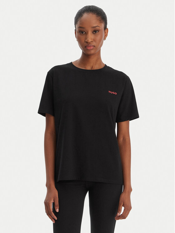 HUGO HUGO Camiseta 50555634 Negro Relaxed Fit