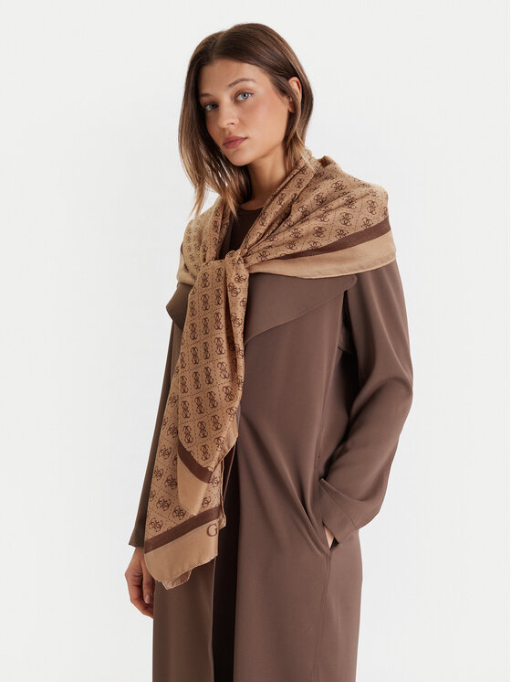 Guess Šál Guess AW5341 POL03 Hnedá
