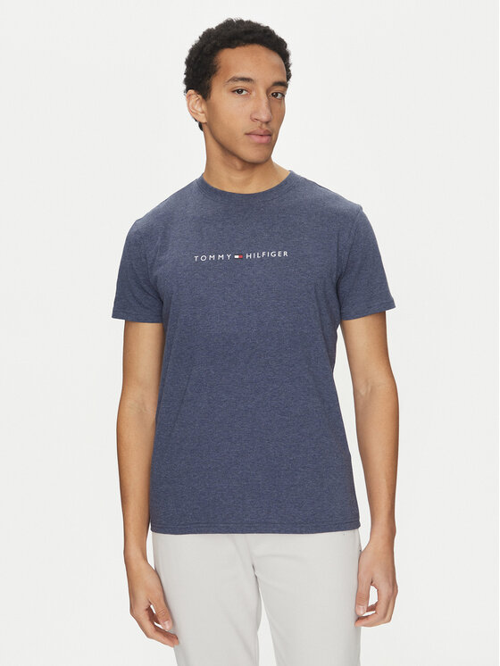 Tommy Hilfiger Tommy Hilfiger Marškinėliai UM0UM03525 Tamsiai mėlyna Regular Fit