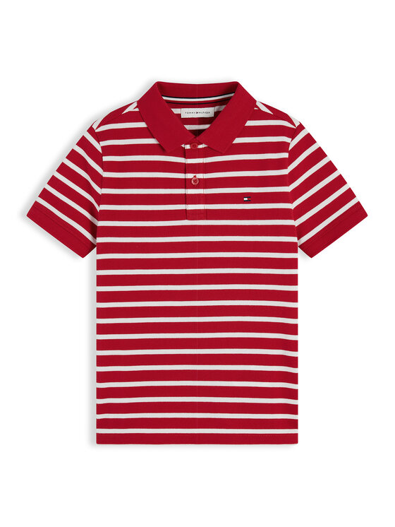 Tommy Hilfiger Tommy Hilfiger Polo Flag KB0KB09103 Rojo Regular Fit