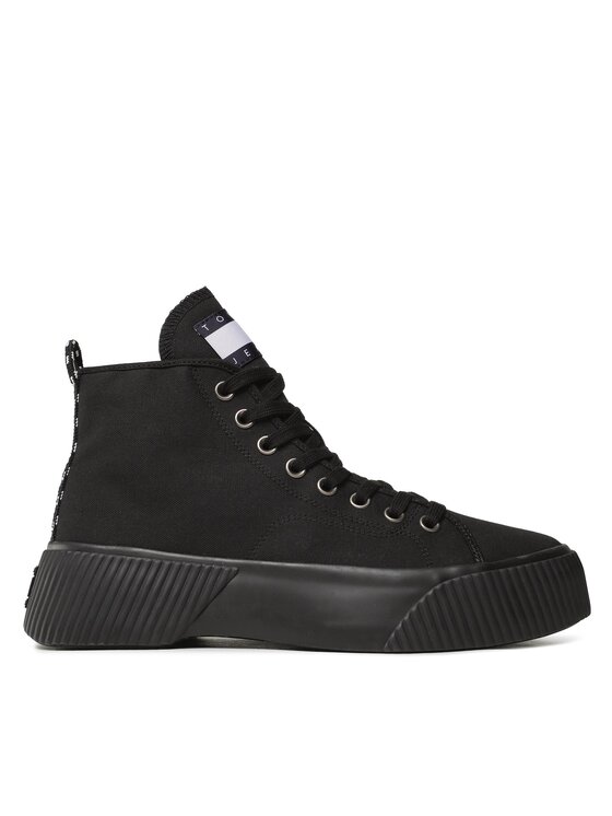 Tommy Jeans Zapatillas Tommy Jeans Tjm Mid Platfirm EM0EM01198 Negro