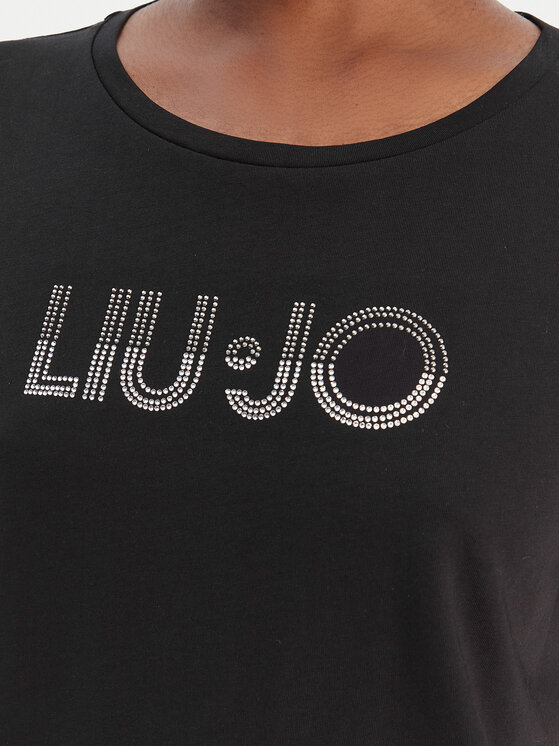 Liu Jo Sport Liu Jo Sport Camiseta TA6056 JS923 Negro Regular Fit