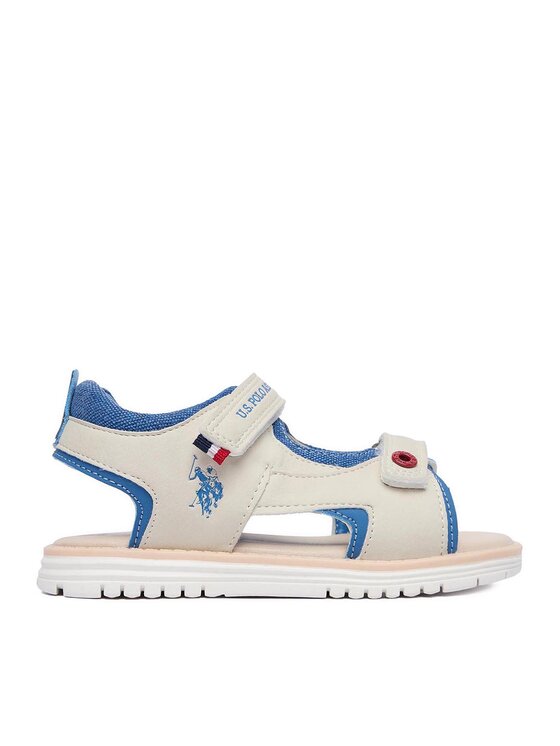 U.S. Polo Assn. Босоніжки U.S. Polo Assn. EO-GARDA003K/6Y1 Світло-сірий