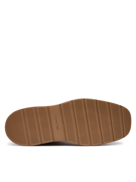 Calvin Klein Μπότες Χιονιού Calvin Klein Flatform Mid Boot Suede Wl HW0HW03181 Μπεζ