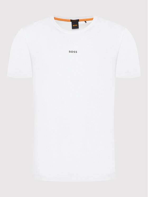 BOSS Boss Majica TChup 50473278 Bela Relaxed Fit