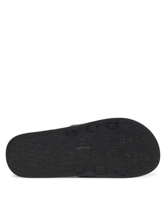 Calvin Klein Jeans Iešļūcenes Calvin Klein Jeans Slide Rubber Neoprene Monologo YM0YM00361 Melns