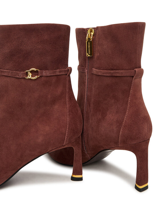 Coccinelle Botki Coccinelle C-look Suede E4 VTL 11 01 01 Brązowy