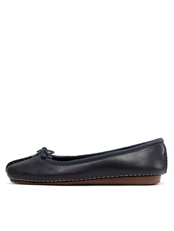 Clarks Балетки Clarks Freckle Ice 203529324 Cиній