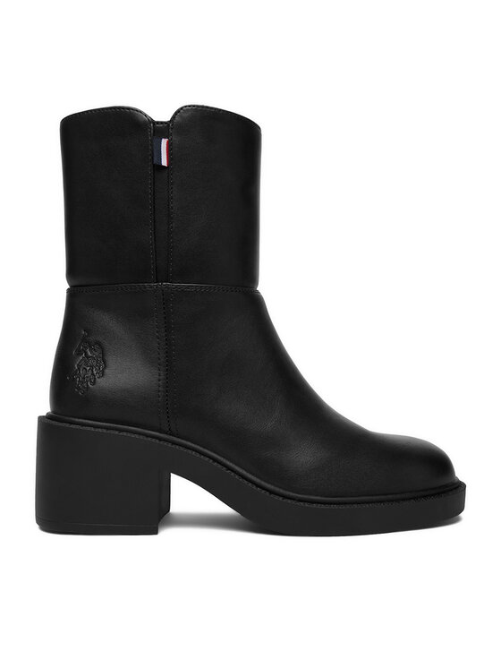 U.S. Polo Assn. Botki U.S. Polo Assn. EO-RAVEN001W/GY1 Czarny