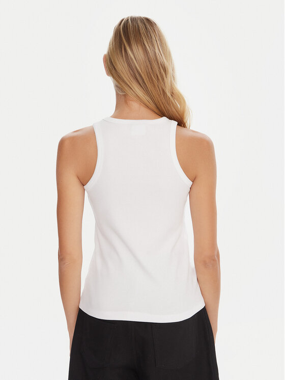 Kappa Kappa Set di top Logo Benny 322565W Bianco Regular Fit