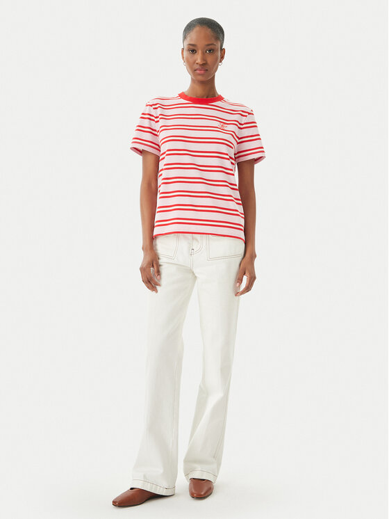 Tommy Hilfiger Tommy Hilfiger Camiseta WW0WW48699 Rosa claro Regular Fit