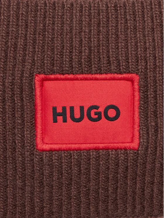 HUGO Czapka Hugo Xaff 50496011 Brązowy