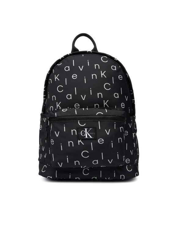 Calvin Klein Batoh Calvin Klein Aop Backpack IU0IU00725 Černá