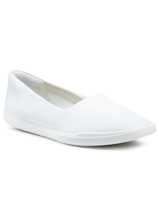 ECCO Polobotky ECCO Simpil W 20860301007 Bílá