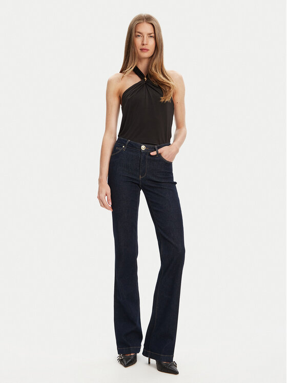 Marciano Guess Marciano Guess Топ 5YGP04 6259A Чорний Slim Fit
