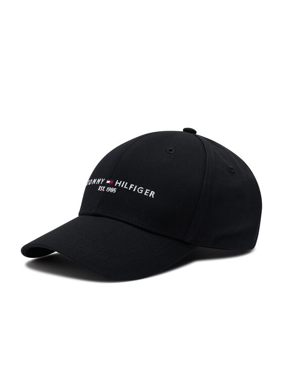 Tommy Hilfiger Gorra con visera Tommy Hilfiger Th Established Cap AM0AM07352 Negro