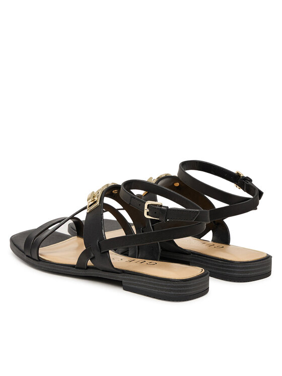 Guess Босоніжки Guess FLJRUL LEA03 Чорний