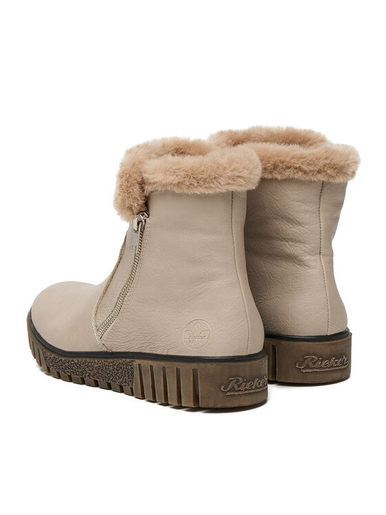 Rieker Botine Rieker Y3481-60 Bej