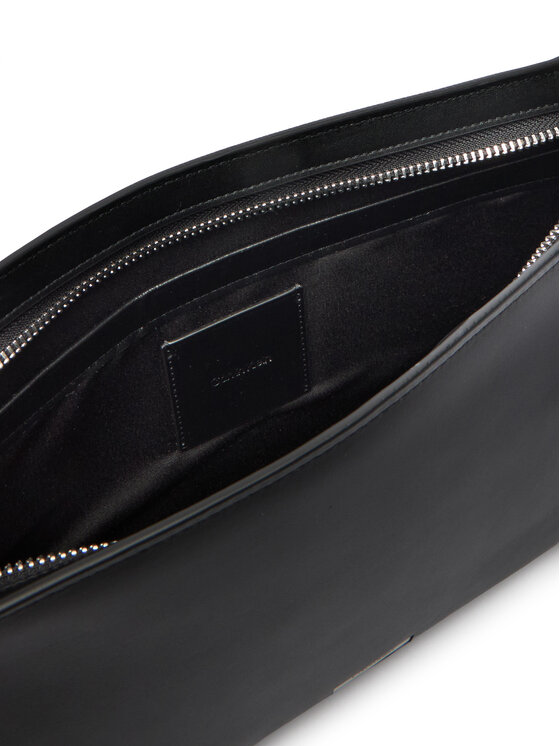 Calvin Klein Kozmetická taštička Calvin Klein Plaque Wash Bag LV04D1109G Čierna