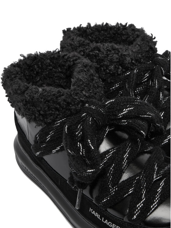 KARL LAGERFELD Sněhule KARL LAGERFELD Kapri Kosi KL44525 Černá