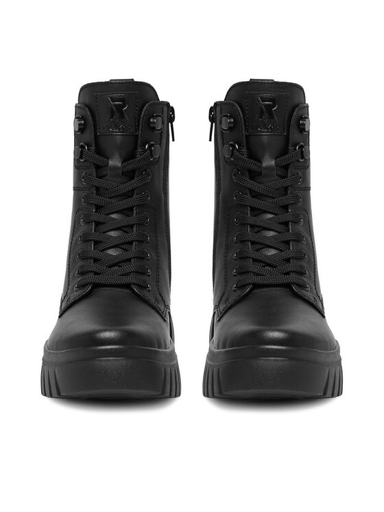 Rieker Botines planos Rieker CEO-W1870-02 Negro