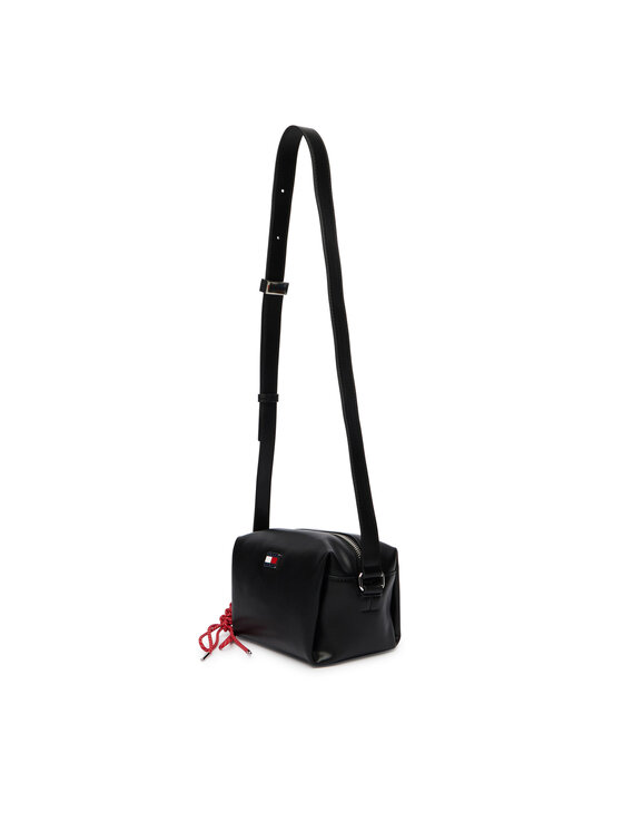 Tommy Jeans Geantă Tommy Jeans Tjw City Charm Camera Bag AW0AW18456 Negru