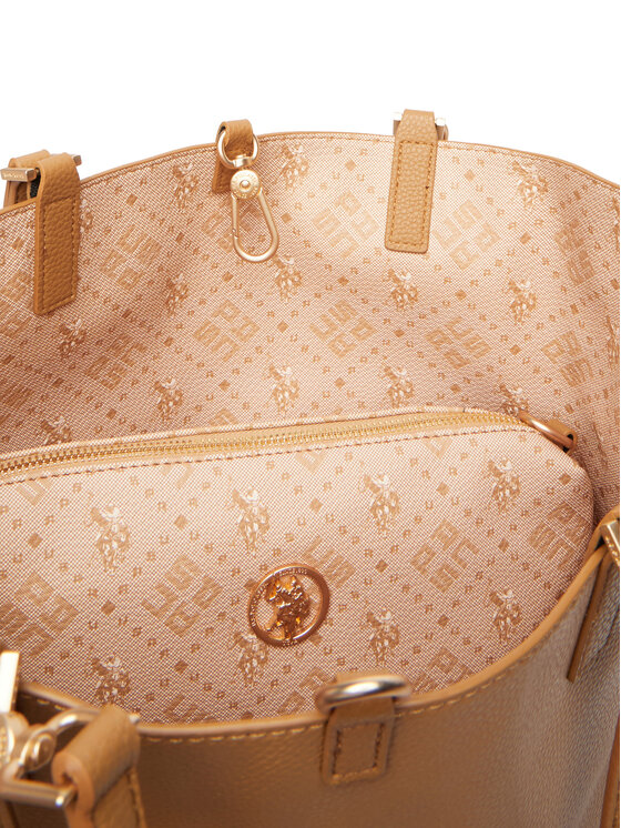 U.S. Polo Assn. Kabelka U.S. Polo Assn. BIUXT8582WVP Světle béžová